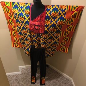 African prints /kente clothes for women(Patapata)